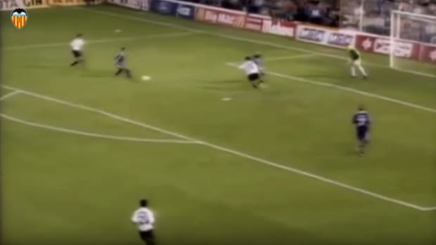 Valencia goals against Real Madrid at Mestalla